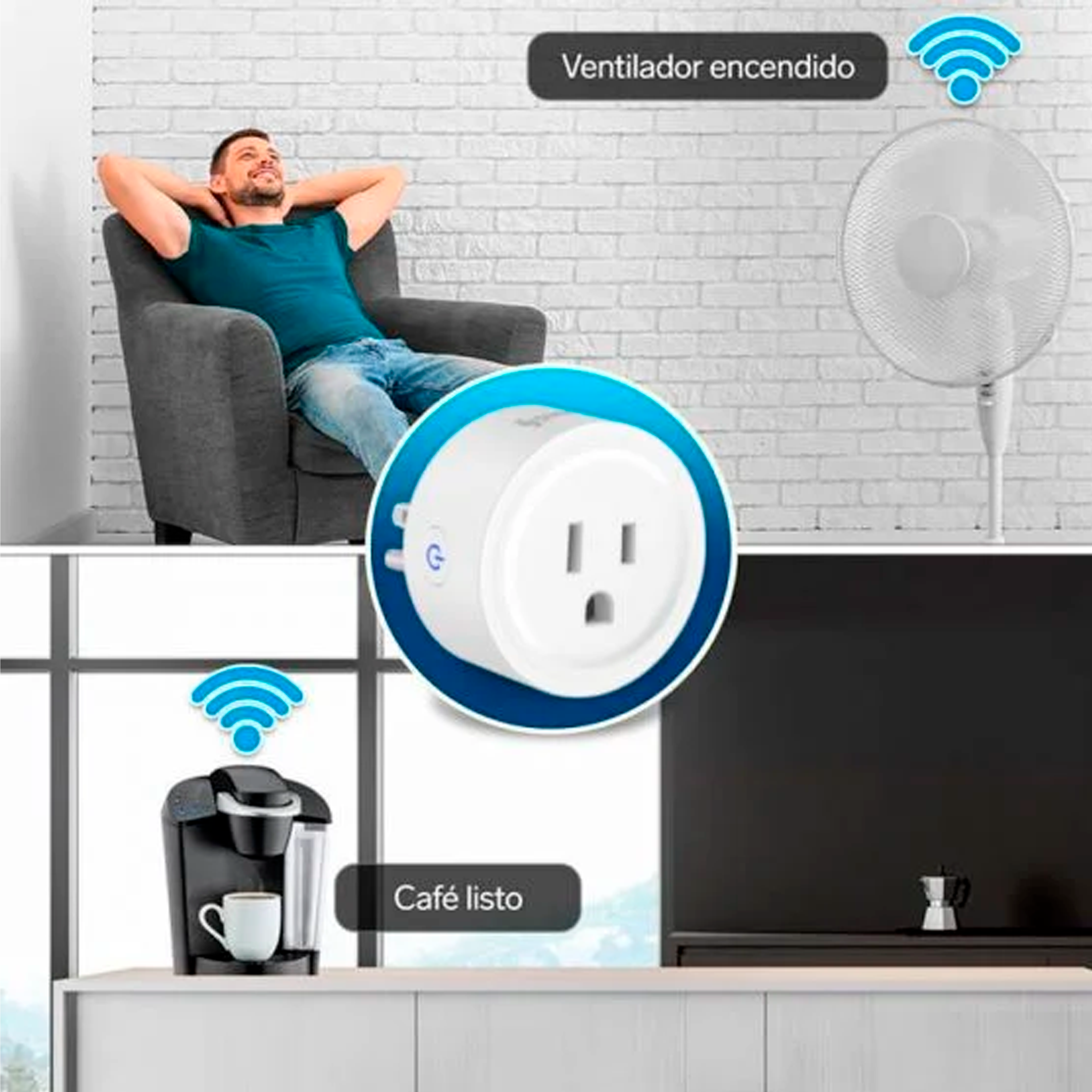 Contacto Wi-fi (Toma Corriente)