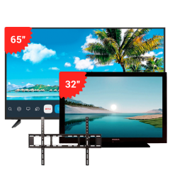 TV 65" - WEB OS-LINUX + TV 32 PRODIA