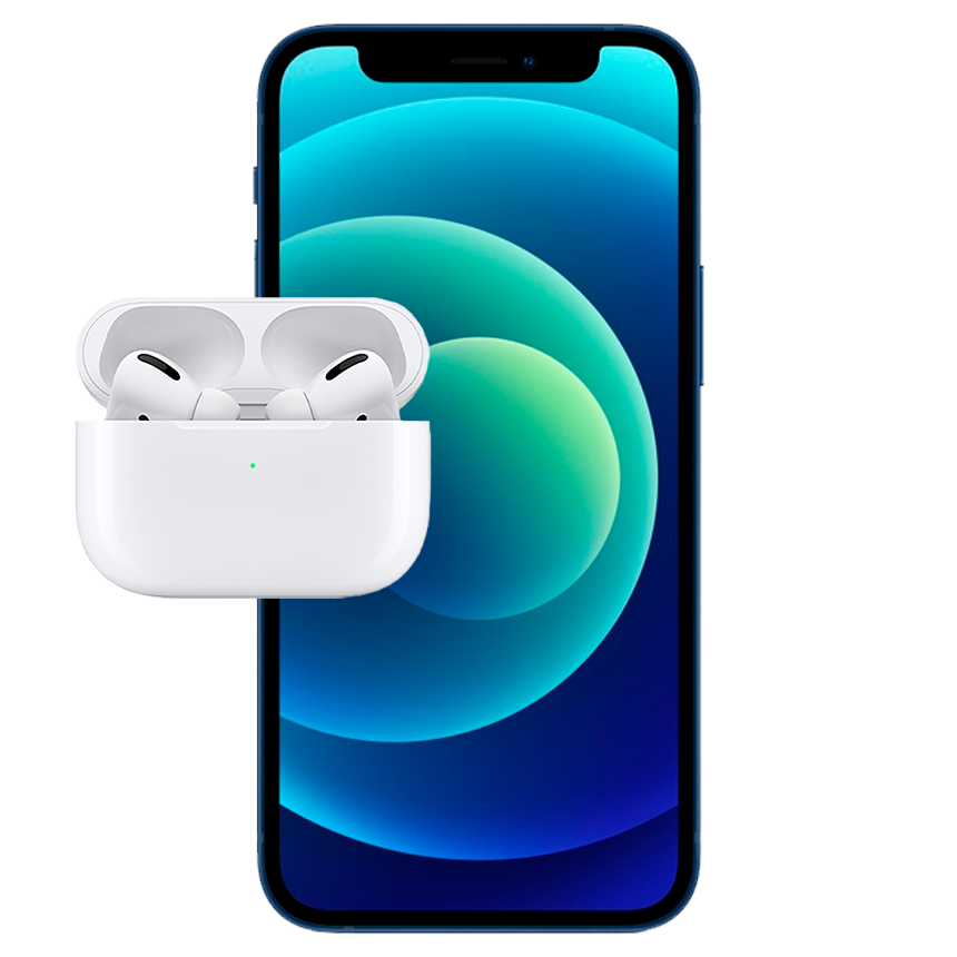 COMBO APPLE IPHONE 12 64GB + AIRPODS PRO