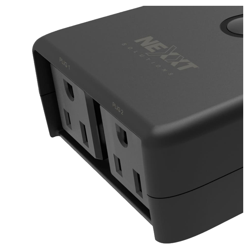 Enchufe inteligente dual Nexxt con puertos USB - Gadguat