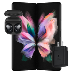 SAMSUNG GALAXY Z FOLD 3 + CONECTOR Y GALAXY BUDS PRO NG