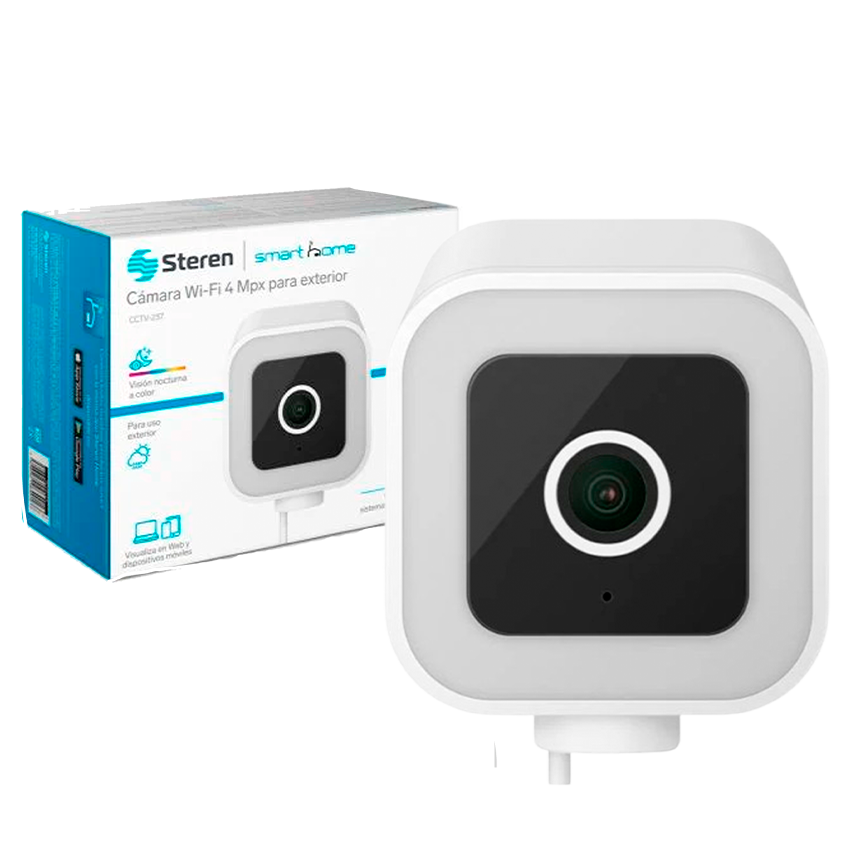 STEREN C MARA DE SEGURIDAD 4MPX CON SEGUIDOR DE MOVIMIENTO CCTV 237 steren-c-mara-de-seguridad-4mpx-con-seguidor-de-movimiento-cctv-237